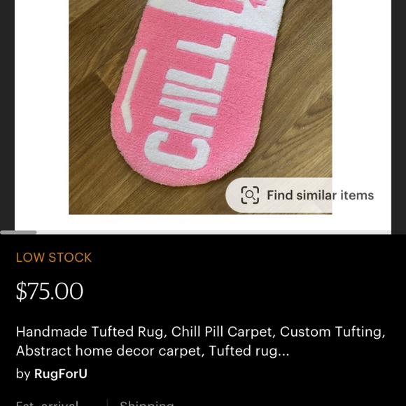Chill Pill Rug - Picture 2 of 2